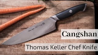 The VERY FIRST Cangshan Thomas Keller Chef Knife Review [upl. by Rawlinson598]