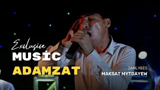 Maksat Mytdayew  Adamzat  Taze Turkmen Aydymlary 2022   Live Performance  Janly Sesim [upl. by Fortune696]