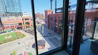 Suite life POV St Louis cardinals stadium at Live by Loews  St Louis Missouri [upl. by Nnayelhsa]