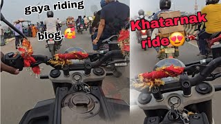 Nawada to gaya ride khatarnak Husqvarna Vitpilen 250 full masti ride 😍viralvideos [upl. by Rihana]