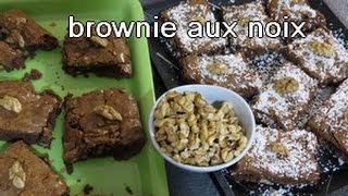 brownie aux noix [upl. by Heyes148]