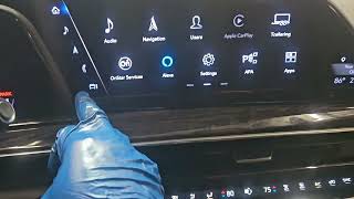 2023 Cadillac Escalade Oil Life Reset Tutorial [upl. by Gnik]