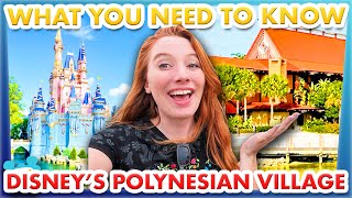 What You Need To Know Before You Stay At Disneys Polynesian Village Resort [upl. by Ayrad]