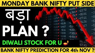 Bank Nifty Prediction For MONDAY 4TH NOVEMBER 2024  Tomorrow Bank Nifty Analysis  marketcrash [upl. by Amerak]