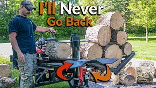 This Aint Your Grandpas Wood Splitter  New Option Changes the Game [upl. by Jensen]