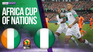 Ivory Coast vs Nigeria  AFCON 2023 HIGHLIGHTS  01182024  beIN SPORTS USA [upl. by Gannie]