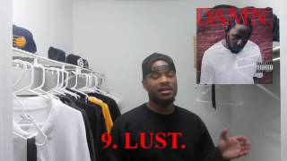 Kendrick Lamar  Damn Album Reaction [upl. by Enilrahc]