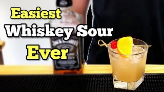 How to make a super easy Whiskey Sour [upl. by Raknahs]