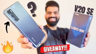 vivo V20 SE Unboxing amp First Look  Amazing Looks amp Camera  GIVEAWAY🔥🔥🔥 [upl. by Seltzer]