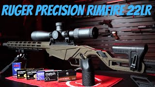 Ruger Precision Rimfire 22LR Ammo Test  Budget Accurate 22 Rifle [upl. by Shevlo]