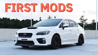 Top 5 FIRST Mods For The Subaru WRX amp STI [upl. by Rolanda]