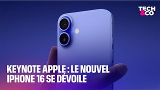 Apple dévoile le nouvel iPhone 16 [upl. by Turmel]