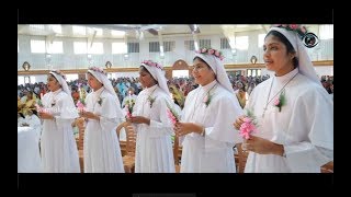 Sisters Profession of Vows  Sr Lismy CMC  Nirmala Media Tsr [upl. by Papert390]