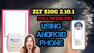 Zlt S10G 2101 openline gamit ang android phone  mr openline gzekph [upl. by Atilef]