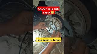 Spacer velg dari gear bekas❗❗ automobile spacer spacervelg [upl. by Skeie]