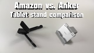 Amazon vs Anker Tablet Stand Comparison [upl. by Anyg]