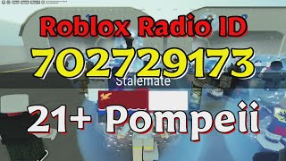 Pompeii Roblox Radio CodesIDs [upl. by Ydderf359]