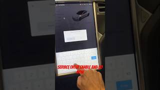 Service Mode to determine Tesla Model S door handles automobile diy [upl. by Anilorak]