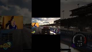 Warming the tires gone wrong HTSAI gaming esports nhraracing nhradragracing nhra dragracing [upl. by Yankee]