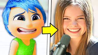 7 YouTubers Behind The Voices Salish Matter Inside Out 2 DanTDM [upl. by Ihp]