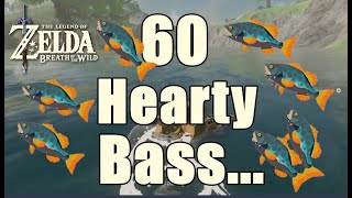 Hearty Bass Locations Zelda Breath of The Wild BoTW [upl. by Sivek]