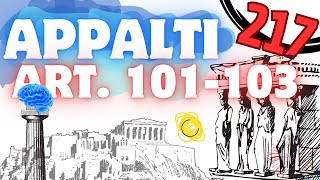 TI PREPARO AL CONCORSO PUBBLICO NUOVO CODICE APPALTI  ART 101 SOCCORSO ISTRUTTORIO  Lezione 217 [upl. by Doolittle]