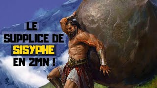 LE SUPPLICE DE SISYPHE EN 2MN  Mythologie Grecque [upl. by Neruat]