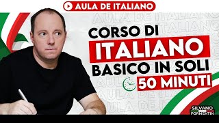 Curso gratuito de italiano básico em apenas 50 minutos [upl. by Inavihs]