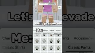 Lets play evade roblox fyp evade [upl. by Lateehs]