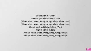 Skillibeng Whap Whap Ft Fivio Foreign amp French Montana lyrics [upl. by Sneed290]