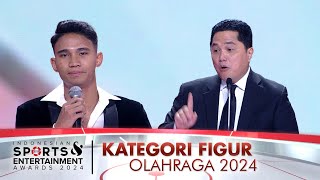 Pemenang Kategori Figur Olahraga 2024  INDONESIAN SPORTS ENTERTAINMENT AWARDS 2024 [upl. by Drawets]