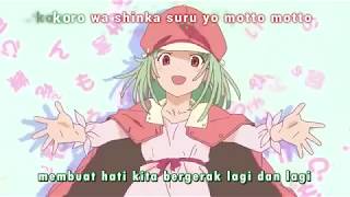 Bakemonogatari Opening Renai Circulationfull Indonesia Lyric [upl. by Nyletak]