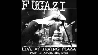 FUGAZI  live at irving plaza full [upl. by Trammel]