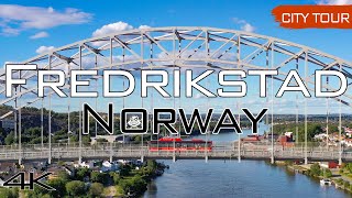 Fredrikstad Norway  City Tour amp Drone 4k [upl. by Xineohp492]