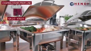 HENDI Chafing dishes Profi Line [upl. by Wendin564]