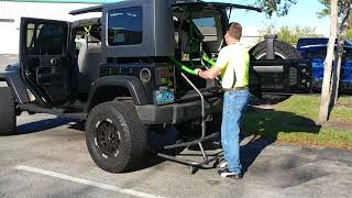 HOW TO REMOVE AND INSTALL YOUR JEEP HARDTOP [upl. by Landrum]