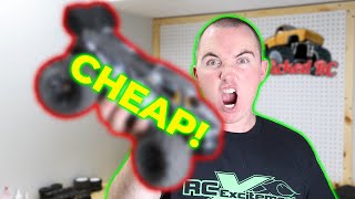 Dirt Cheap RC Basher  BEST RC CAR ON AMAZON [upl. by Amada539]