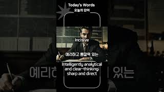 Todays words 오늘의 단어  advanced learners 25 vocabulary imbroglio incisive [upl. by Hamal319]