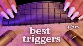 ASMR Best Triggers For Sleep Compilation No Talking Tapping amp Scratching [upl. by Kannan362]