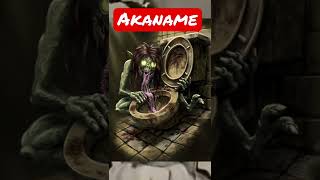 Akaname apoyo horrorstories japan criaturas [upl. by Donall]