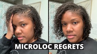 MICROLOC REGRETS  FINE LOW DENSITY HAIR [upl. by Jelsma]