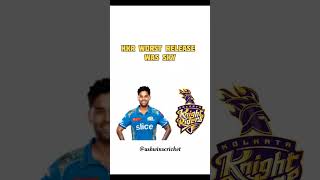 WORST RELEASE OF IPL 🏏FRANCHISES shorts cricket viratkohli [upl. by Eilhsa29]