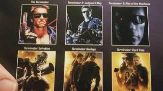 terminator 6film collection dvd unboxing [upl. by Silvester]