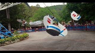 Snapping The Flyers at Knoebels 60fps [upl. by Fagin]