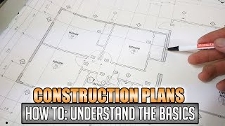 How To Reading Construction Blueprints amp Plans  1 [upl. by Rocker]