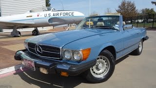 1983 MercedesBenz 380SL Roadster [upl. by Nodle14]