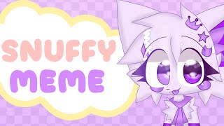 CATTY AND ROSIE TRACED ME  Snuffy animation meme collab with CatticornStar remake dfsdsf [upl. by Xella]