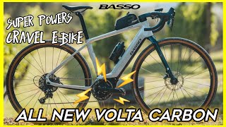 All new basso volta carbon gravel ebike  lightweight and powerful [upl. by Noscire]