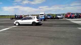 K20 Eg6 vs B16A Eg6 [upl. by Nnawaj]