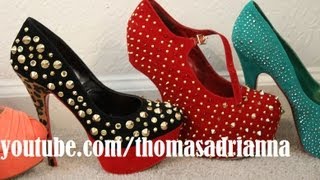 SHOE HAUL for my divas  Bella Donna Shoes [upl. by Samala]